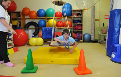 Sensory Integration Therapy often uses exercises in order to improve body control and coordination.